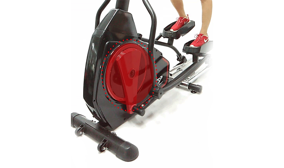 美力德(meridian) 包安装 椭圆机家用电磁控 静音太空