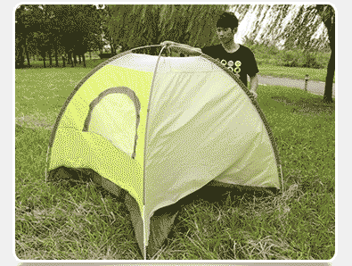 探险者户外帐篷3-4人全自动速开2人双人野外露营帐篷套装防雨 套餐七