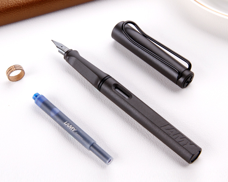 凌美(lamy)演艺磨砂银钢笔